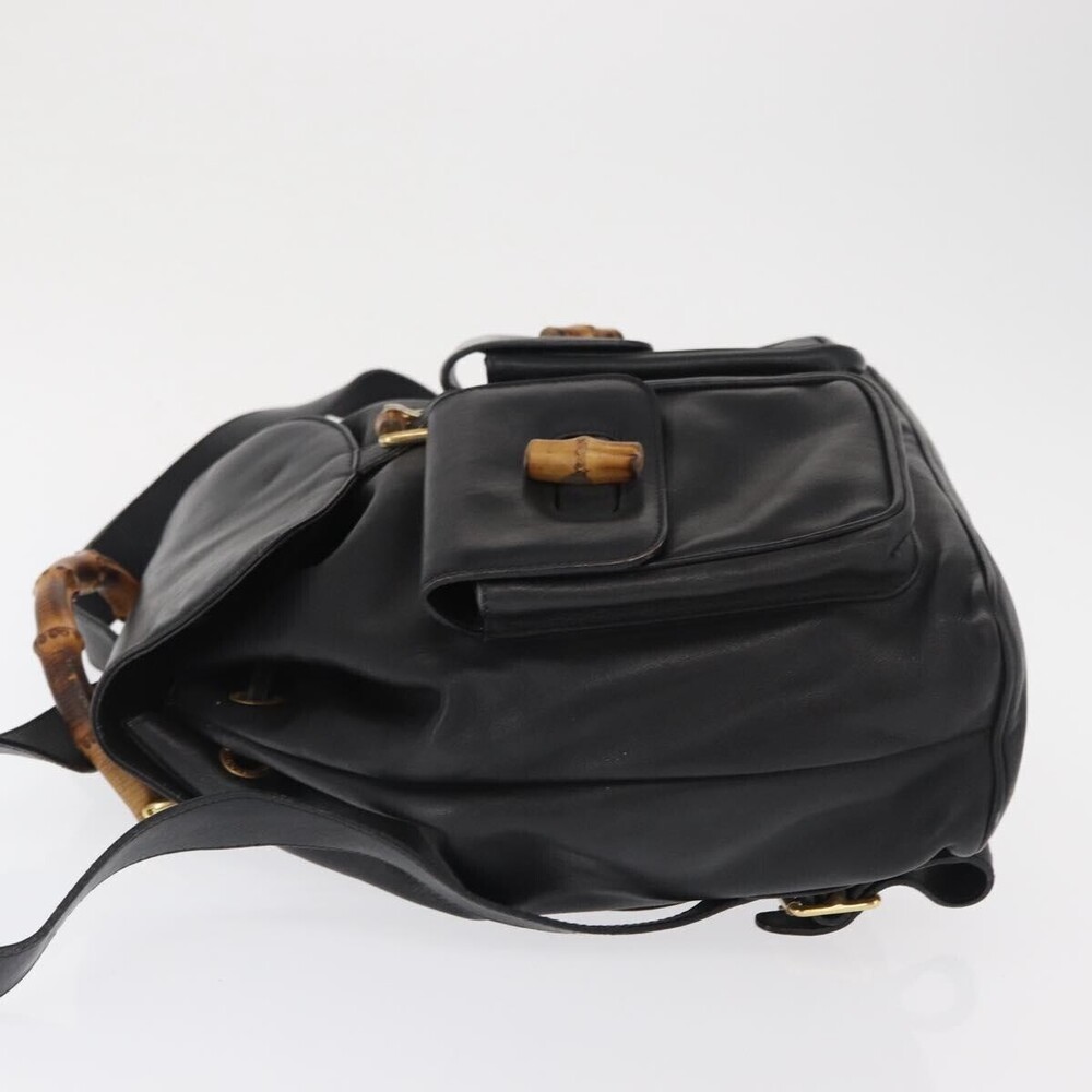 Gucci Vintage Bamboo Leather - Picture 4 of 16